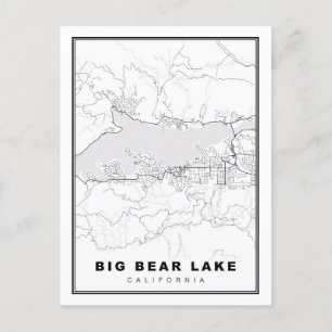 Big Bear Lake Karte
