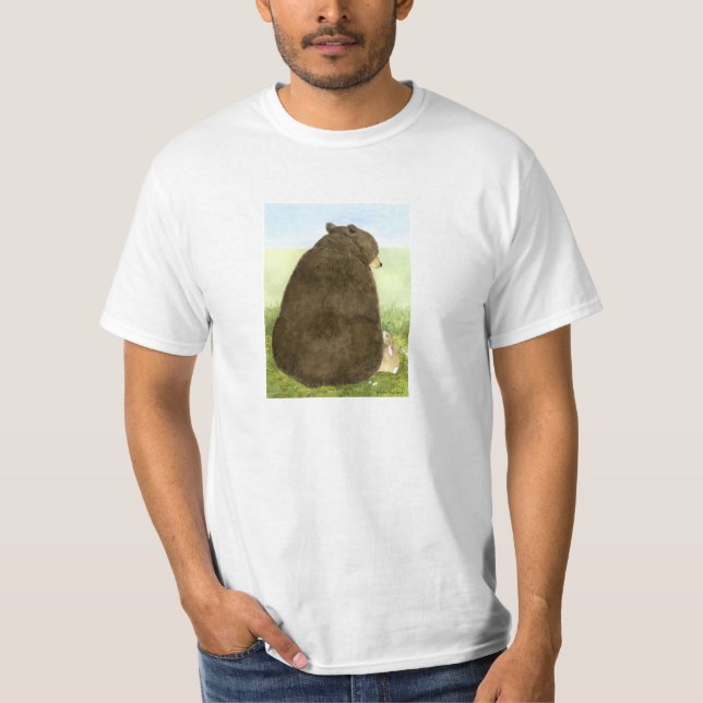 Big Bear peu de T-shirt de lapin (Devant)