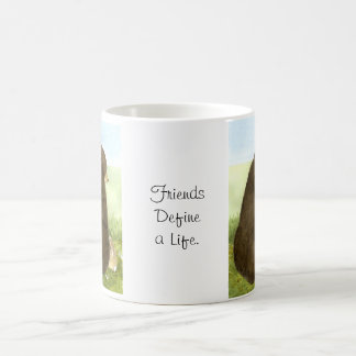 Big Bear peu de tasse d'amitié de lapin