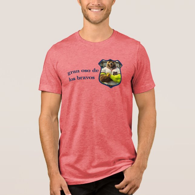 Big Bear von ATL Tri-Blend Shirt (Vorderseite)