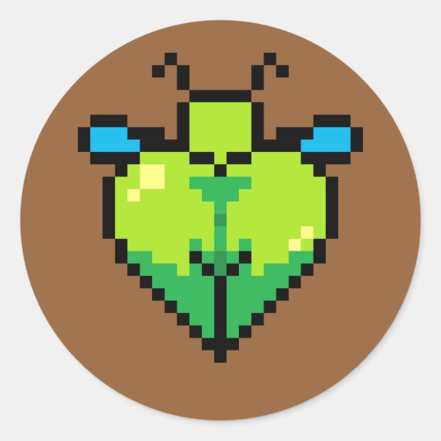 Big beautiful bug Hintern Sticker (Vorderseite)