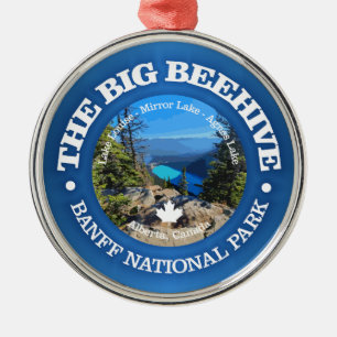 Big Beehive Hike (rd) Ornament Aus Metall