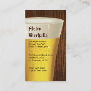 Big Beer Carte de visite