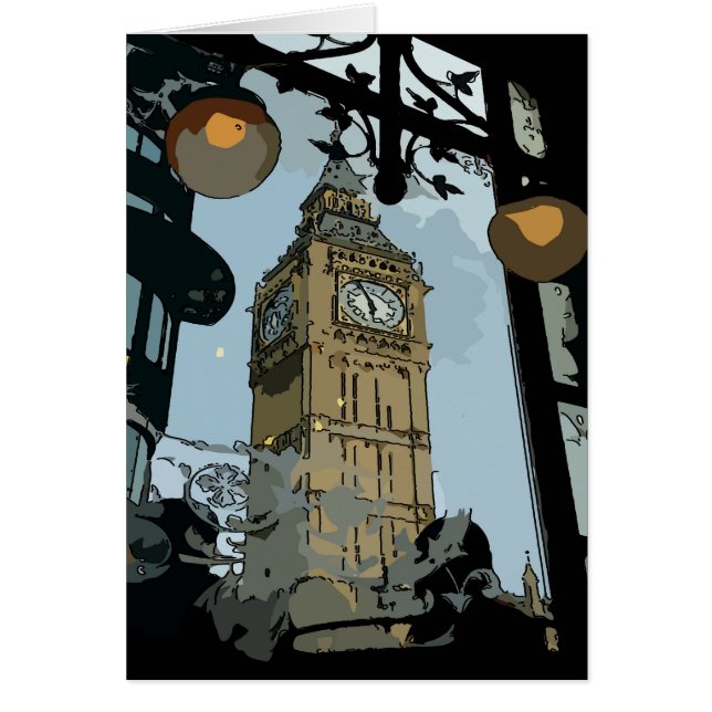 Big Ben à Londres (Devant)