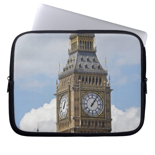 Big Ben and Houses of Parliament, London, Laptopschutzhülle (Vorderseite)