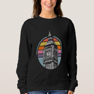 Big Ben aus London Skyline Westminster Sweatshirt
