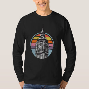 Big Ben aus London Skyline Westminster T-Shirt