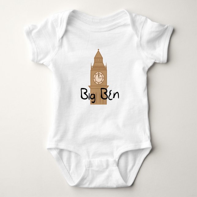Big Ben Baby Strampler (Vorderseite)