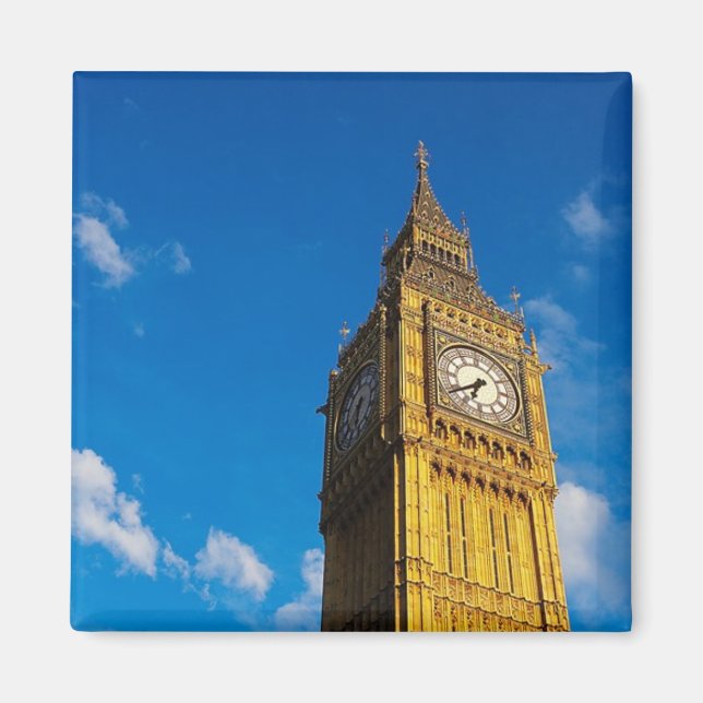 Big Ben Blue Sky Magnet (Vorne)
