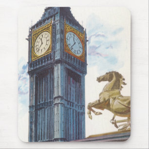 Big Ben Clock Tower im Palast von Westminster Mousepad