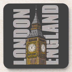 Big Ben Clock Tower London England Großbritannien Getränkeuntersetzer