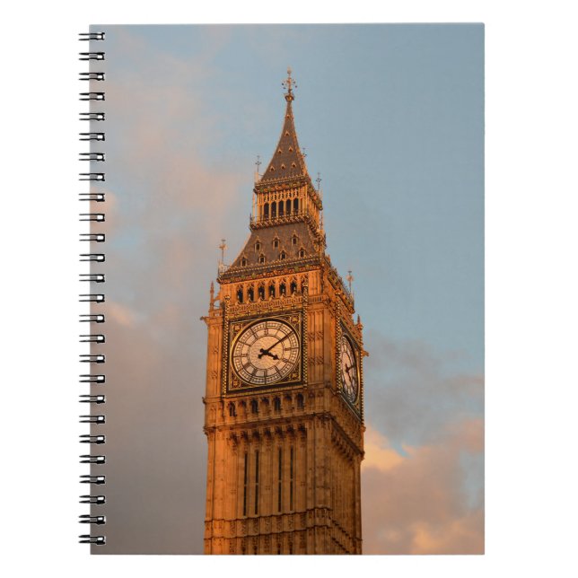 Big Ben dans le carnet de Londres (Devant)