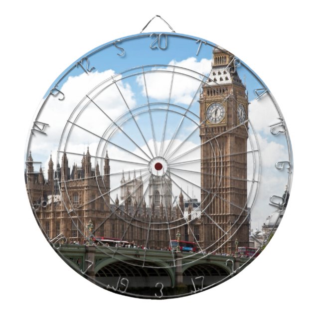 Big Ben Dartscheibe (vorne)
