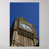 Big Ben - gerahmter Druck Londons