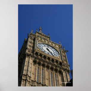 Big Ben - gerahmter Druck Londons Poster