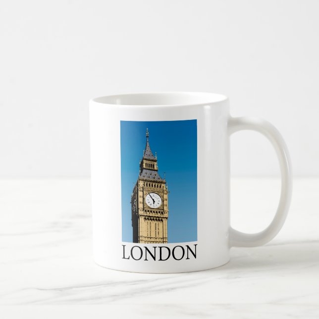 Big Ben-Glockenturm Kaffeetasse (Rechts)