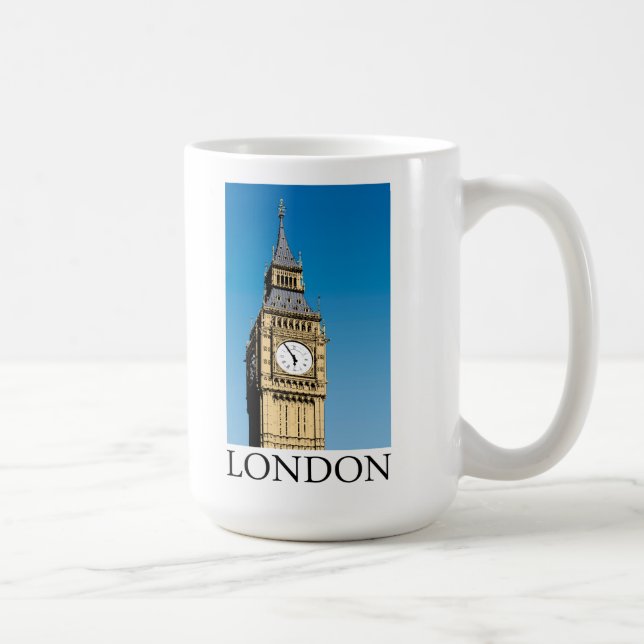 Big Ben-Glockenturm Kaffeetasse (Rechts)