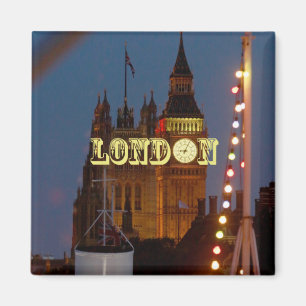 Big Ben-Häuser des Parlaments London Magnet