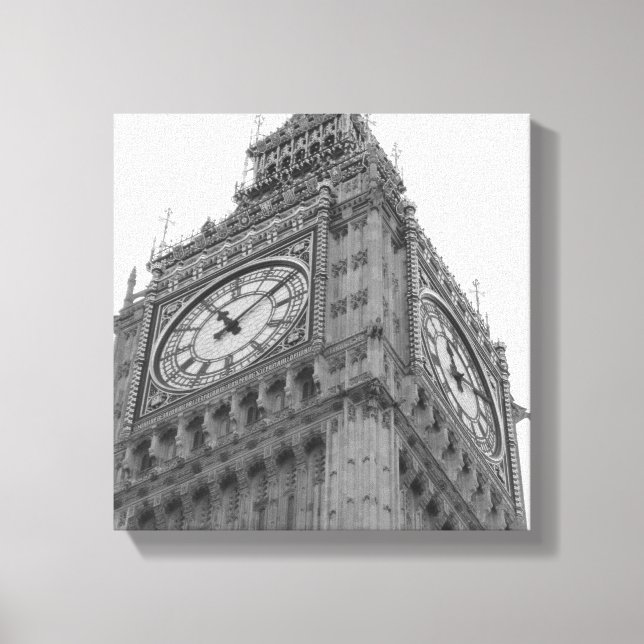 Big Ben in London Leinwanddruck (Vorderseite)