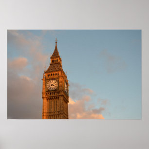 Big Ben in London Poster Druck