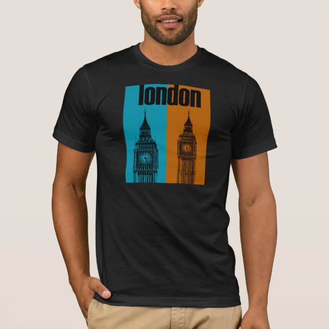 Big Ben in London T-Shirt (Vorderseite)