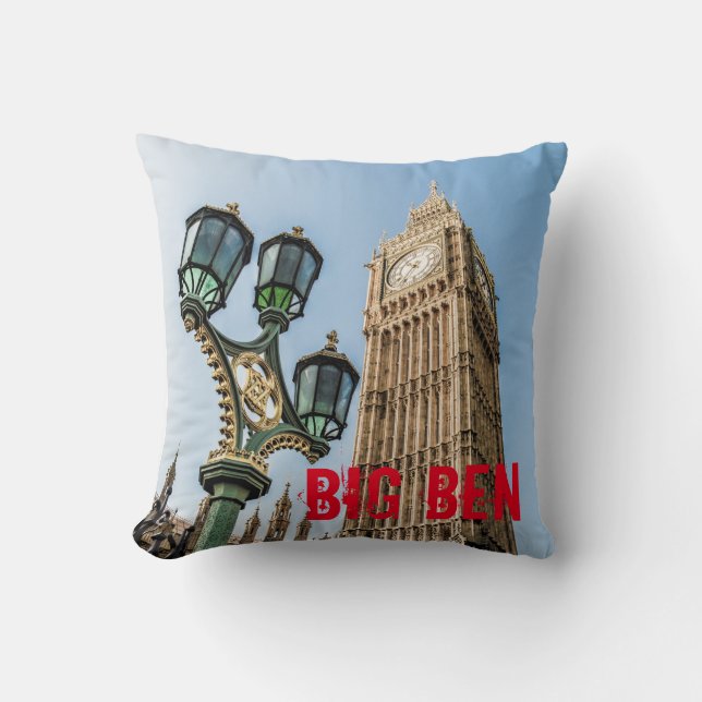 Big Ben in Westminster London-Geschenk Kissen (Vorderseite)