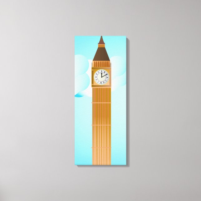 Big Ben Leinwanddruck (Vorderseite)