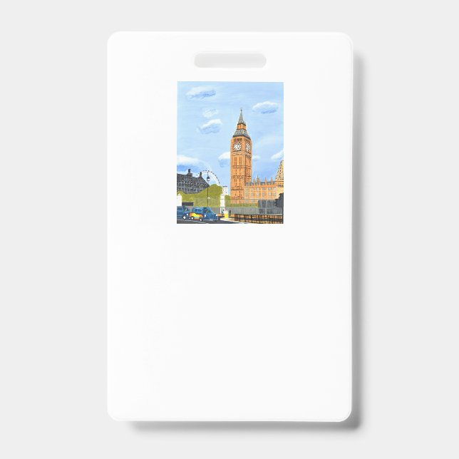 Big Ben, London Abzeichen  Ausweis (Vorderseite)
