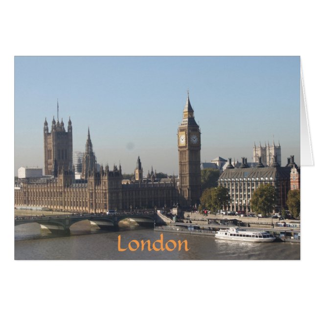 Big Ben, London England (Vorderseite (Horizontal))