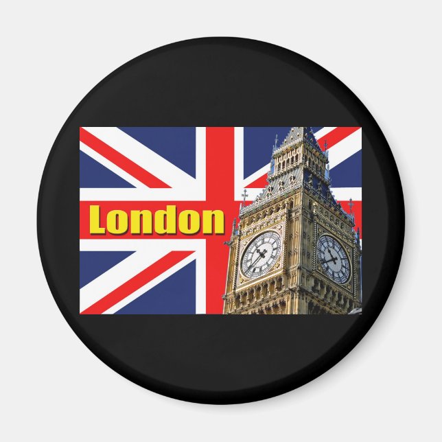 Big Ben - London - England Magnet (Vorne)