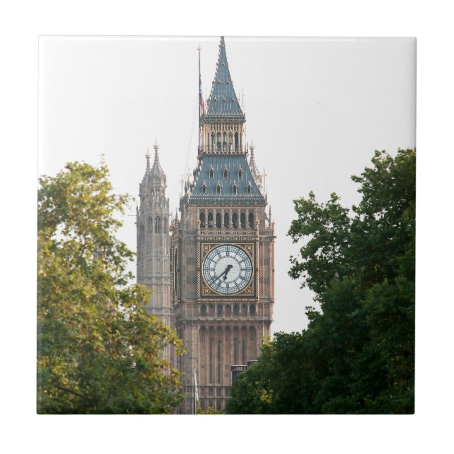 Big Ben London Fliese (Vorderseite)