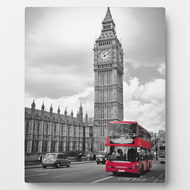 Big Ben London Fotoplatte (Vorderseite)