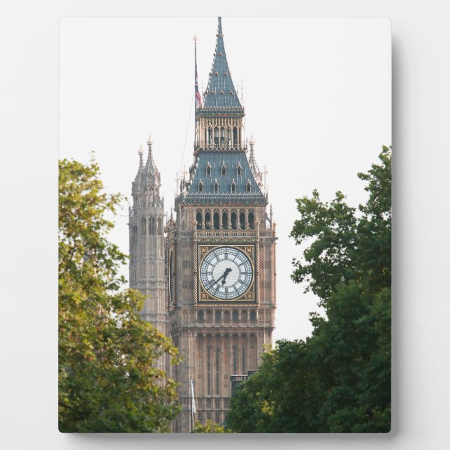 Big Ben London Fotoplatte (Vorderseite)
