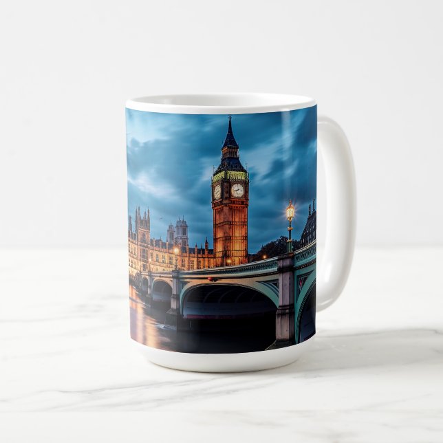 Big Ben, London. Kaffeetasse (VorderseiteRechts)