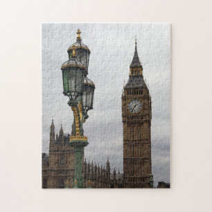 Big Ben - London - Lampen-Posten - Puzzlespiel