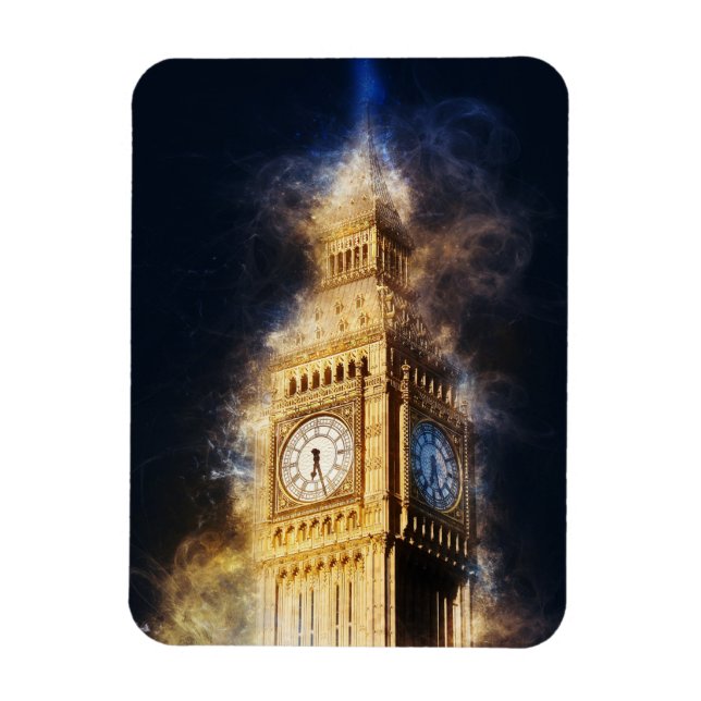 Big Ben London Magnet (Vertikal)