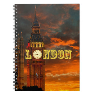 BIG BEN LONDON NOTIZBLOCK