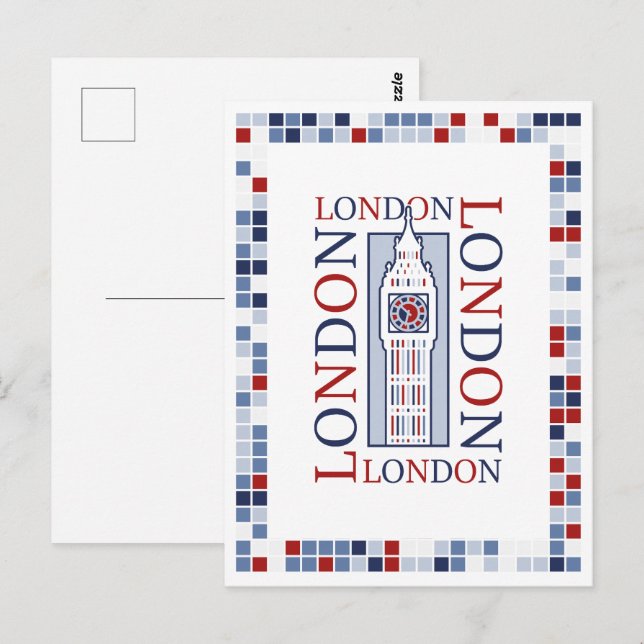 Big Ben London Perfekt für britische Kulturliebhab Postkarte (Vorne/Hinten)