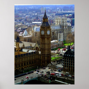 Big Ben, London-Plakat Poster