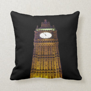 Big Ben, London (Plakatrandeffekt) Kissen