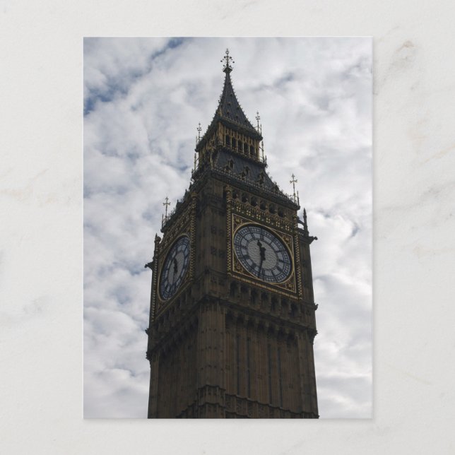 Big Ben - London - Postcard Postkarte (Vorderseite)