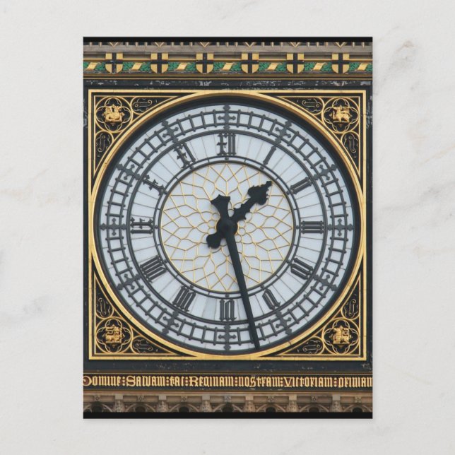 Big Ben London Postkarte (Vorderseite)