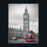 Big Ben London Postkarte<br><div class="desc">Big Ben Clocktower in London England</div>