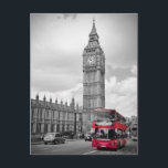 Big Ben London Postkarte<br><div class="desc">Big Ben Clocktower in London England</div>