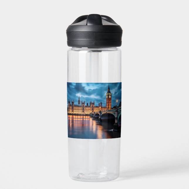Big Ben, London. Trinkflasche (Vorderseite)