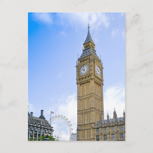 Big Ben London UK Postcard Postkarte (Vorderseite)