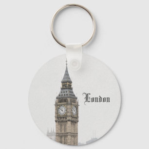 Big Ben London (Watercolor) Schlüsselanhänger