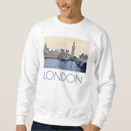 Big Ben London Watercolor Sweatshirt