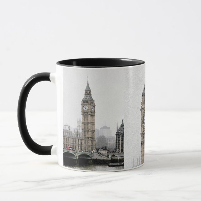 Big Ben London (Watercolor) Tasse (Links)