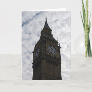 Big Ben - Londres - Carte de voeux